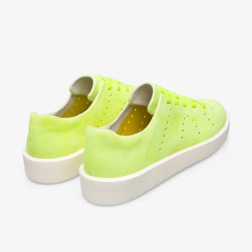 Camper Courb Sneakers Neon Yellow - Mens Singapore MZNRGY-564